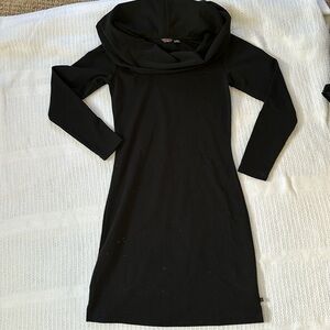Merrell ladies black cowl neck dress - sz XS